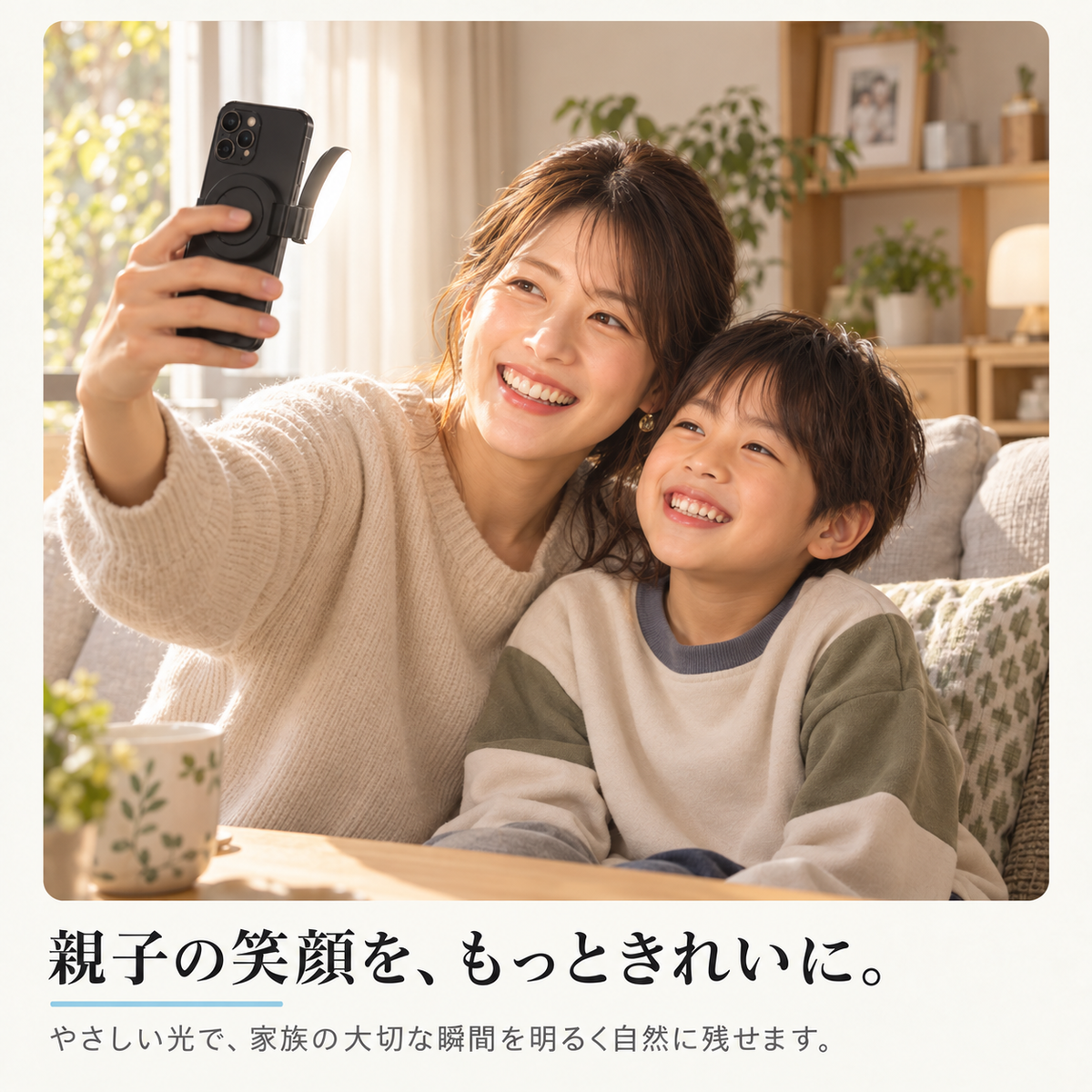 LumiSnap™｜マグネット式スマホLEDライト